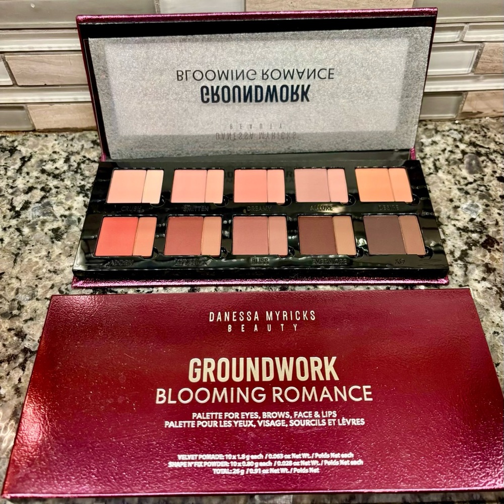 Danessa Myricks Groundwork Blooming Romance Palette New in Box